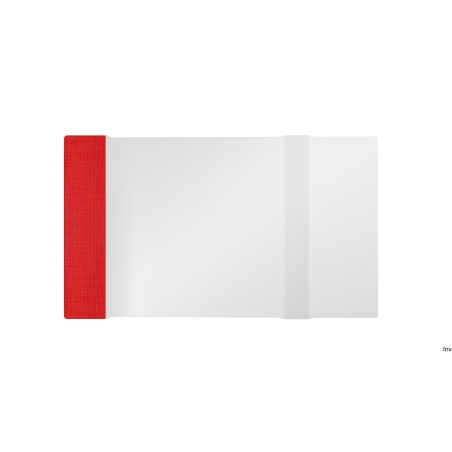 Okładka E5 regulowana bezbarwna 27,8x40,8-44cm 25 sztuk Biurfol OZB-48