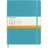 Notes MOLESKINE XL (19x25 cm) w linie, miękka oprawa, reef blue, 192 strony, niebieski