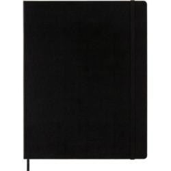 Notes MOLESKINE Classic XXL czarny (21,6x27,9 cm) w linie, twarda oprawa, 192 strony