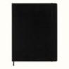 Notes MOLESKINE Classic XXL czarny (21,6x27,9 cm) w linie, twarda oprawa, 192 strony
