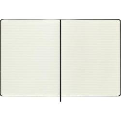 Notes MOLESKINE Classic XXL czarny (21,6x27,9 cm) w linie, twarda oprawa, 192 strony