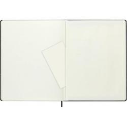 Notes MOLESKINE Classic XXL czarny (21,6x27,9 cm) w linie, twarda oprawa, 192 strony