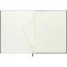 Notes MOLESKINE Classic XXL czarny (21,6x27,9 cm) w linie, twarda oprawa, 192 strony