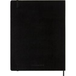 Notes MOLESKINE Classic XXL czarny (21,6x27,9 cm) w linie, twarda oprawa, 192 strony