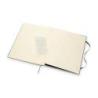 Notes MOLESKINE Classic XXL czarny (21,6x27,9 cm) w linie, twarda oprawa, 192 strony
