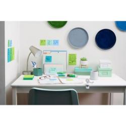 Karteczki samoprzylepne Post-it Super Sticky, OASIS, 76x76mm, 5x90 kart.