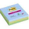 Karteczki samoprzylepne Post-it Super Sticky XL, OASIS, w linię, 101x101mm, 3x70 kart.