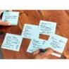 Karteczki samoprzylepne Post-it Super Sticky XL, OASIS, w linię, 101x101mm, 3x70 kart.