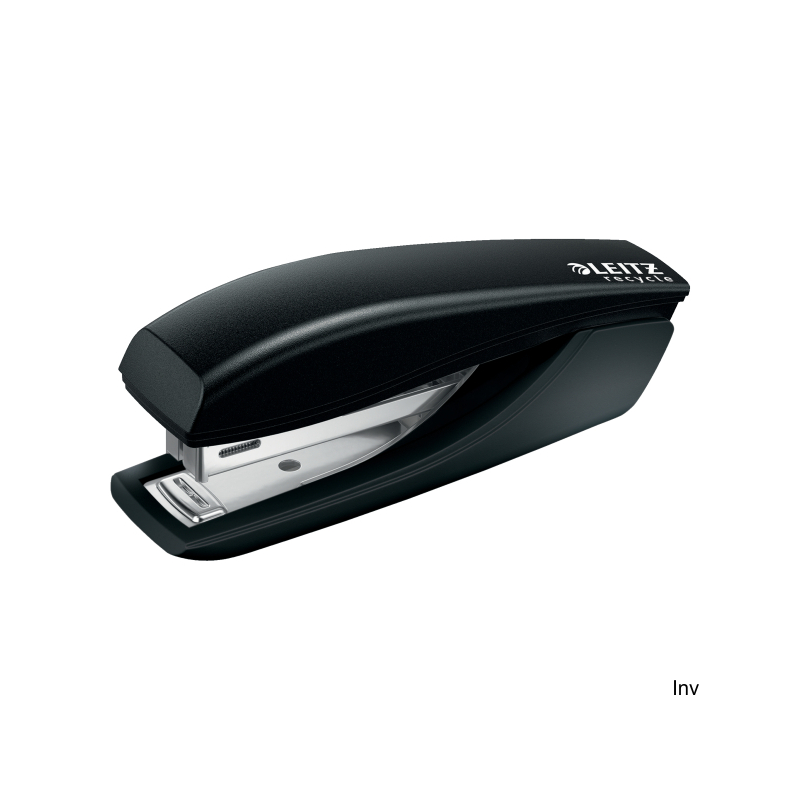 Mini zszywacz Leitz NeXXt Recycle 10 k, czarny