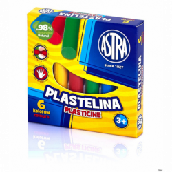 Plastelina Astra 6 kolorów,...