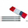 Ołówek techniczny 5B, 12 sztuk, heksagonalny, lakierowany, Grand