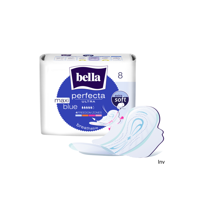 Podpaski Bella Perfecta Ultra Blue Maxi 8 sztuk