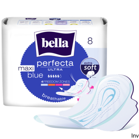 Podpaski Bella Perfecta Ultra Blue Maxi 8 sztuk