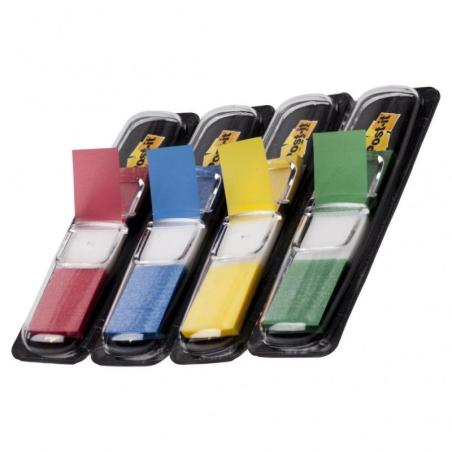 Zestaw promocyjny zakładek POST-IT (683-4), PP, 11,9x43,2mm, 4x(4x35kart.) +2x(4x35kart.)GRATIS, mix kolorów