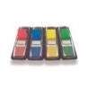 Zestaw promocyjny zakładek POST-IT (683-4), PP, 11,9x43,2mm, 4x(4x35kart.) +2x(4x35kart.)GRATIS, mix kolorów