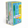 Długopis Paper Mate INKJOY 100 CAP M zielony z zatyczką, 1 mm końcówka, gładkie pisanie