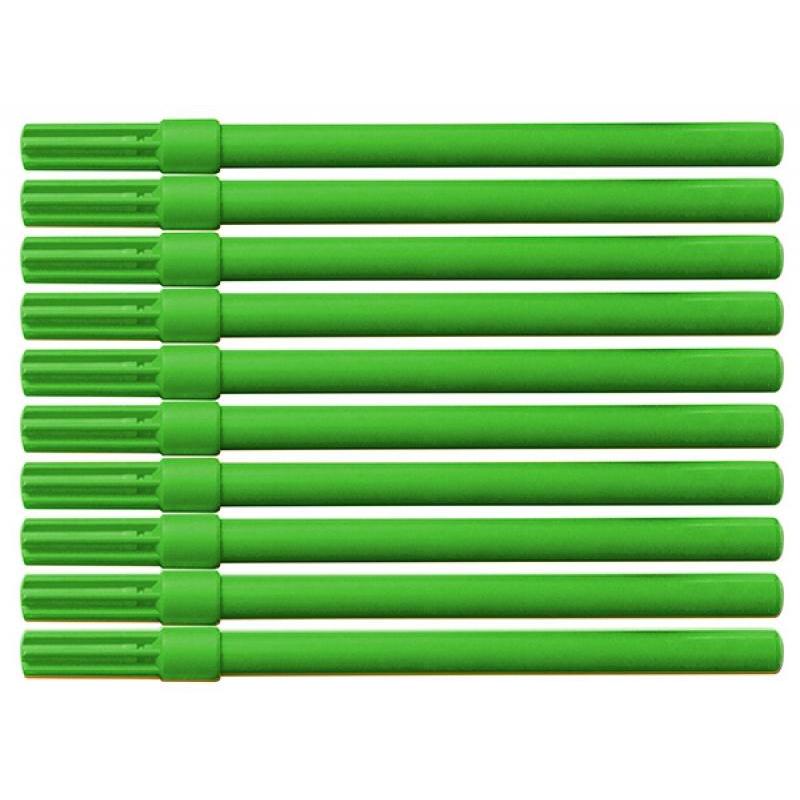Flamaster biurowy OFFICE PRODUCTS, 10szt., zielony