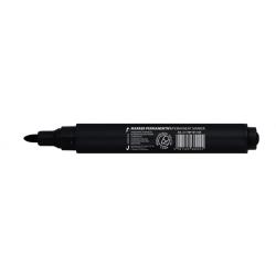 Marker permanentny OFFICE PRODUCTS, okrągły, 1-3mm (linia), czarny