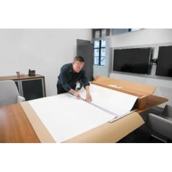 Folia suchościeralna w rolce POST-IT Dry Erase 1524x121 cm biała
