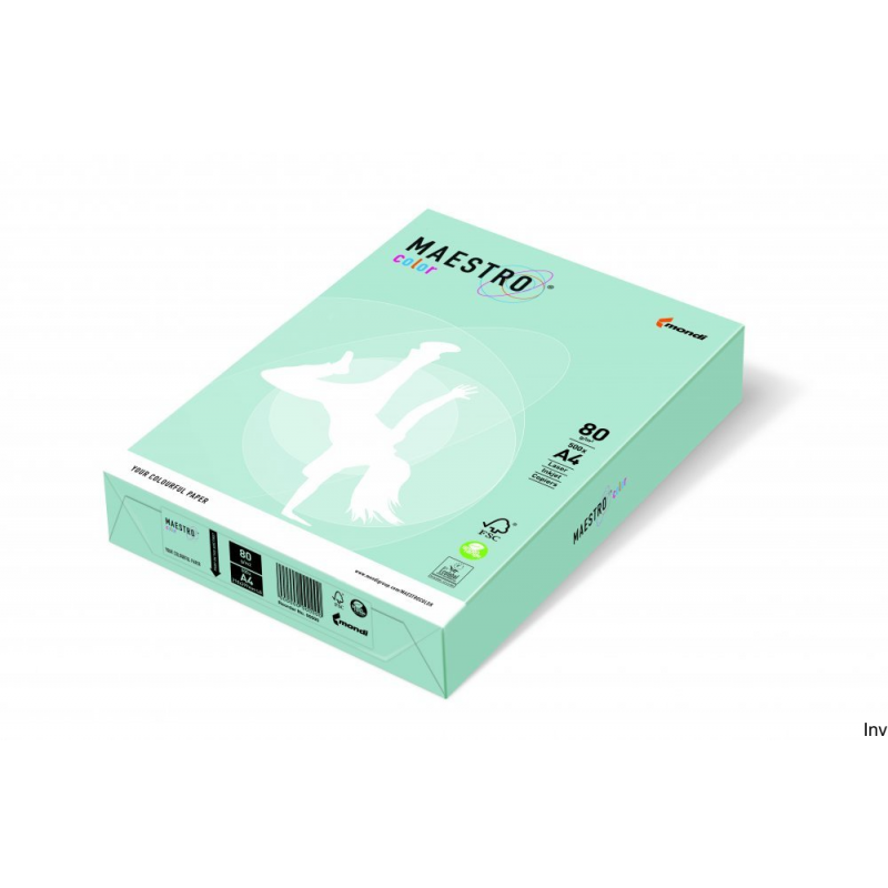 Papier xero Maestro Color A4 80 g jasny niebieski 250 arkuszy