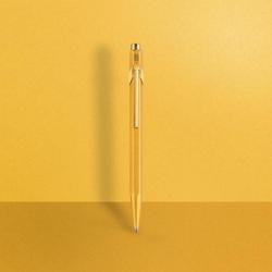 Długopis CARAN D'ACHE 849 Goldbar, M, w pudełku, złoty