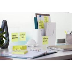Karteczki samoprzylepne POST-IT Recycled Notes (653-1T), 38x51mm, 24x100 kart., żółty