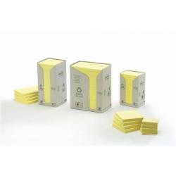 Karteczki samoprzylepne POST-IT Recycled Notes (653-1T), 38x51mm, 24x100 kart., żółty