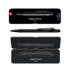 Długopis CARAN D'ACHE 849 Black Code, M, w pudełku, czarny