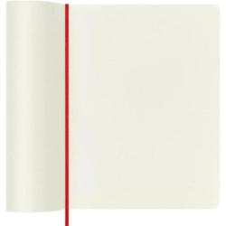 Notes MOLESKINE Classic XL (19x25cm) gładki, miękka oprawa, 192 strony, czerwony