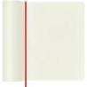 Notes MOLESKINE Classic XL (19x25cm) gładki, miękka oprawa, 192 strony, czerwony