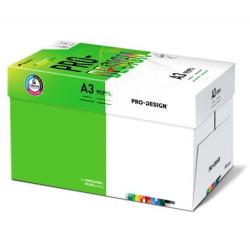 PAKIET Papier ksero PRO-DESIGN FSC, satynowany, klasa A++, A3, 168CIE, 90gsm, 500 ark.
