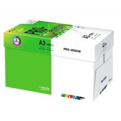 PAKIET Papier ksero PRO-DESIGN FSC, satynowany, klasa A++, A3, 168CIE, 200gsm, 250 ark.