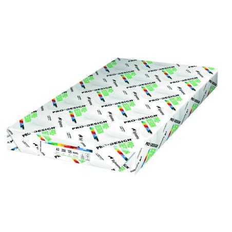 PAKIET Papier ksero PRO-DESIGN FSC, satynowany, klasa A++, A3, 168CIE, 250gsm, 125 ark.