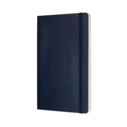 Notes MOLESKINE L (13x21cm) w linie, miękka oprawa, sapphire blue, 192 strony, niebieski