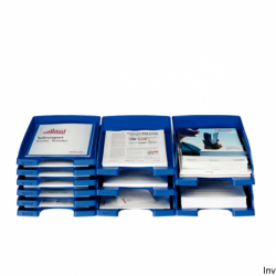 Półka na dokumenty Leitz Jumbo Plus niebieska 52330035