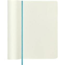 Notes MOLESKINE L (13x21 cm) gładki, miękka oprawa, reef blue, 192 strony, niebieski