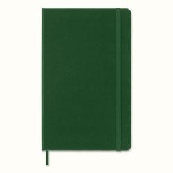 Notes MOLESKINE Classic L (13x21cm) w kropki, twarda oprawa, myrtle green, 240 stron, zielony