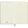 Notes MOLESKINE Classic L (13x21cm) w kropki, twarda oprawa, myrtle green, 240 stron, zielony