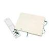 Notes MOLESKINE Classic L (13x21cm) w kropki, twarda oprawa, myrtle green, 240 stron, zielony