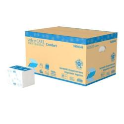 Serwetki celulozowe VELVET, 2-warstwowe, 6000 listków, 40szt., białe