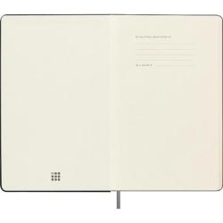 Notatnik MOLESKINE L (13x21 cm), Smart, w linie, twarda oprawa, czarny