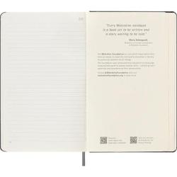 Notatnik MOLESKINE L (13x21 cm), Smart, w linie, twarda oprawa, czarny