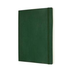 Notes MOLESKINE Classic XL (19x25cm), w kratkę, miękka oprawa, myrtle green, 192 strony, zielony