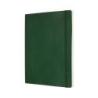 Notes MOLESKINE Classic XL (19x25cm), w kratkę, miękka oprawa, myrtle green, 192 strony, zielony