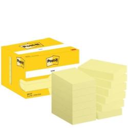 Karteczki samoprzylepne POST-IT (656), 51x76mm, 12x100 kart., żółte