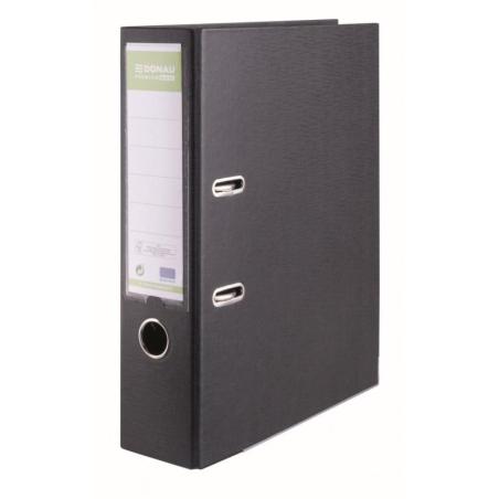 Segregator DONAU PREMIUM MAXI, FSC, A4/80mm, czarny