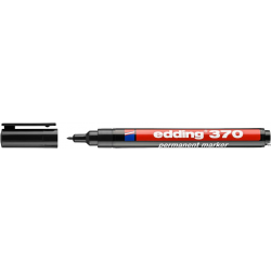 Marker niezmywalny Edding 370 czarny 1mm
