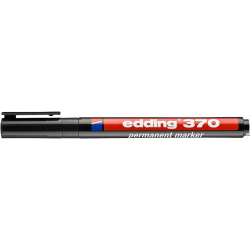Marker niezmywalny Edding 370 czarny 1mm