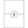 Etykiety OFFICE PRODUCTS, 210x148mm, białe, 100 ark.