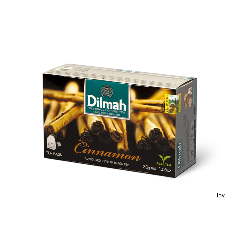 Herbata Dilmah Aromat Cynamon 20 torebek po 1,5 g czarna